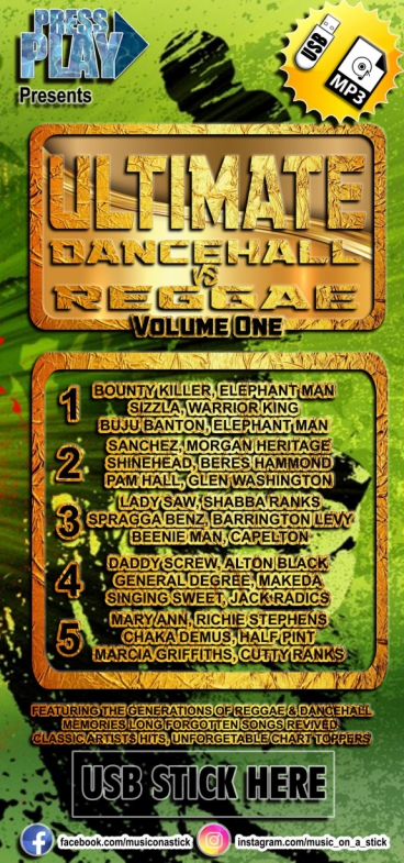 Ultimate Dancehall Vs Reggae Volume 1