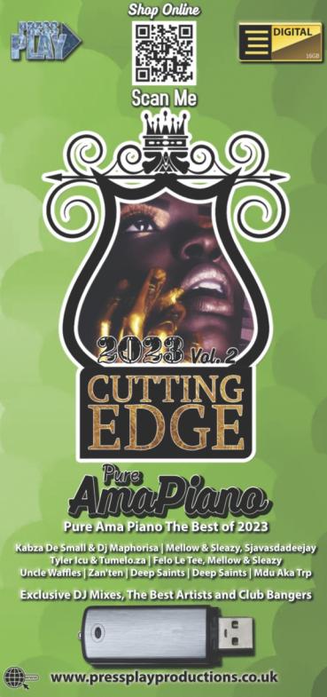 CUTTING EDGE VOL 2 PURE AMAPIANO